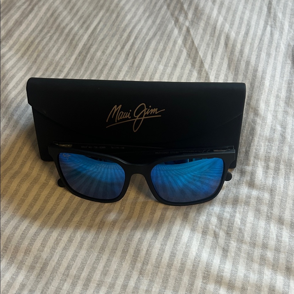 Maui Jim Sunglasses with Vibrant Blue Lenses